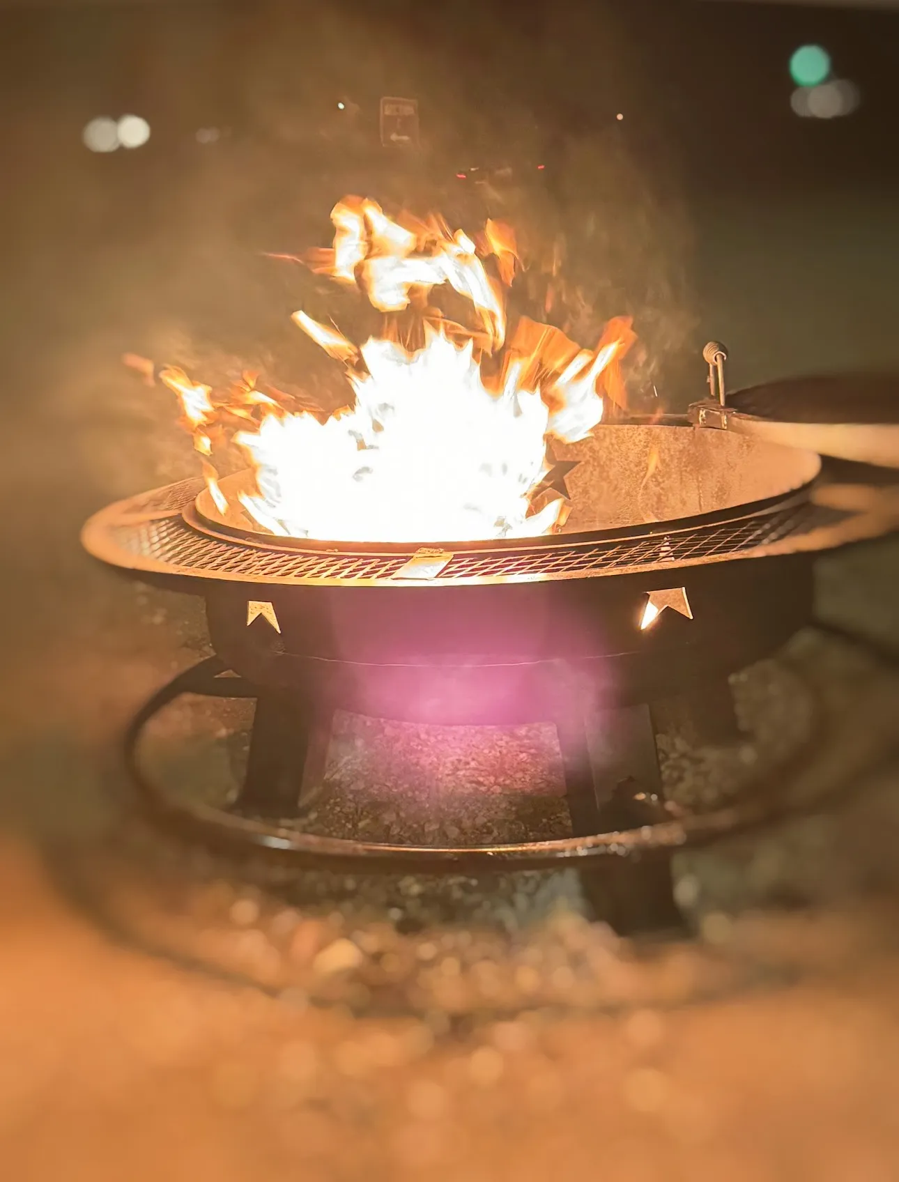 Fire pit night