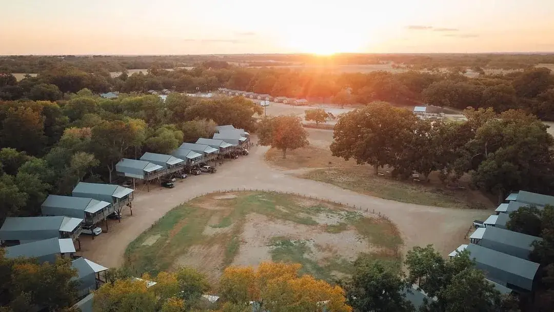 Overnight church retreat cabins and campus at Rio Cibolo Ranch near San Antonio