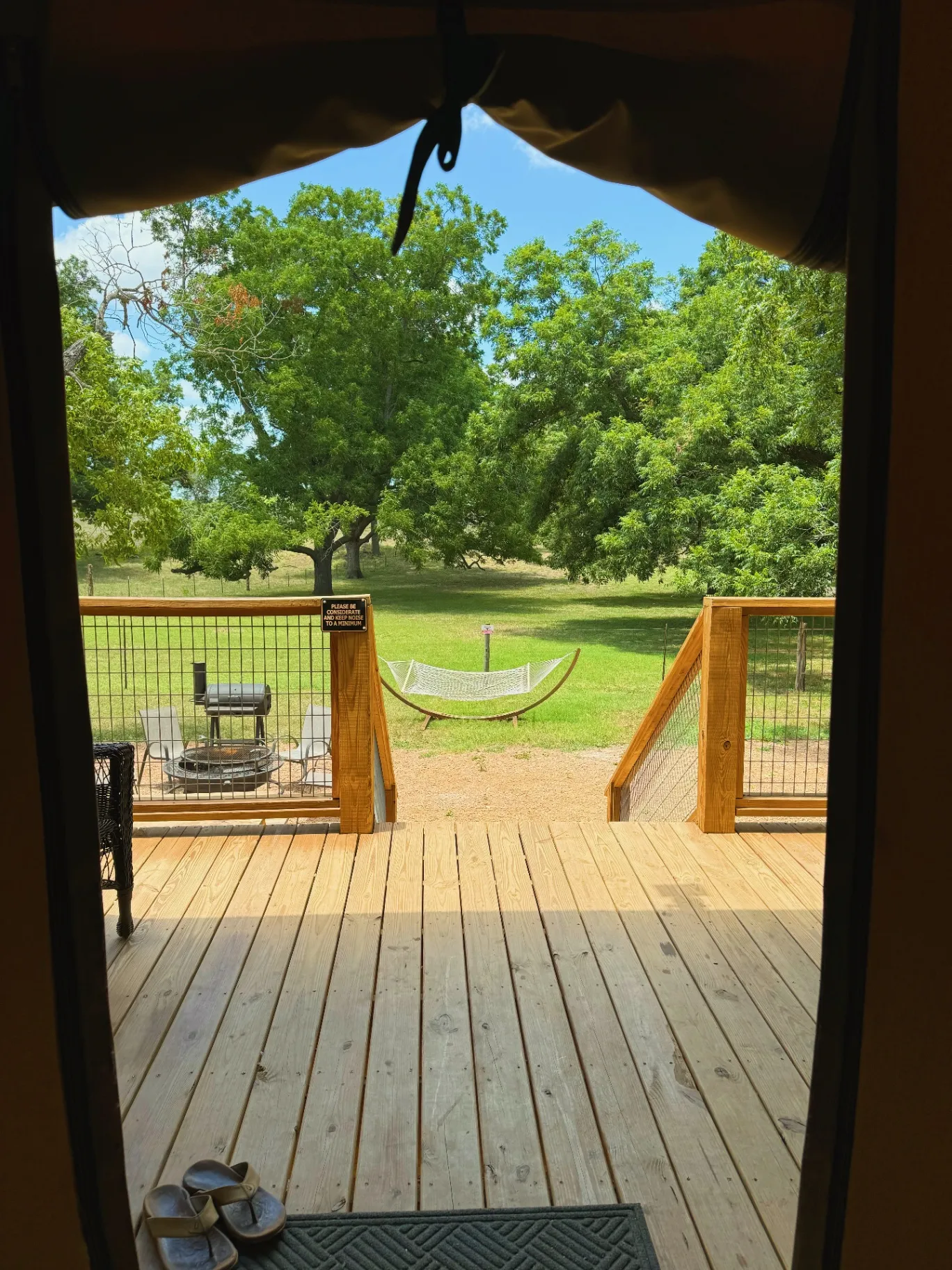 Porch hammock