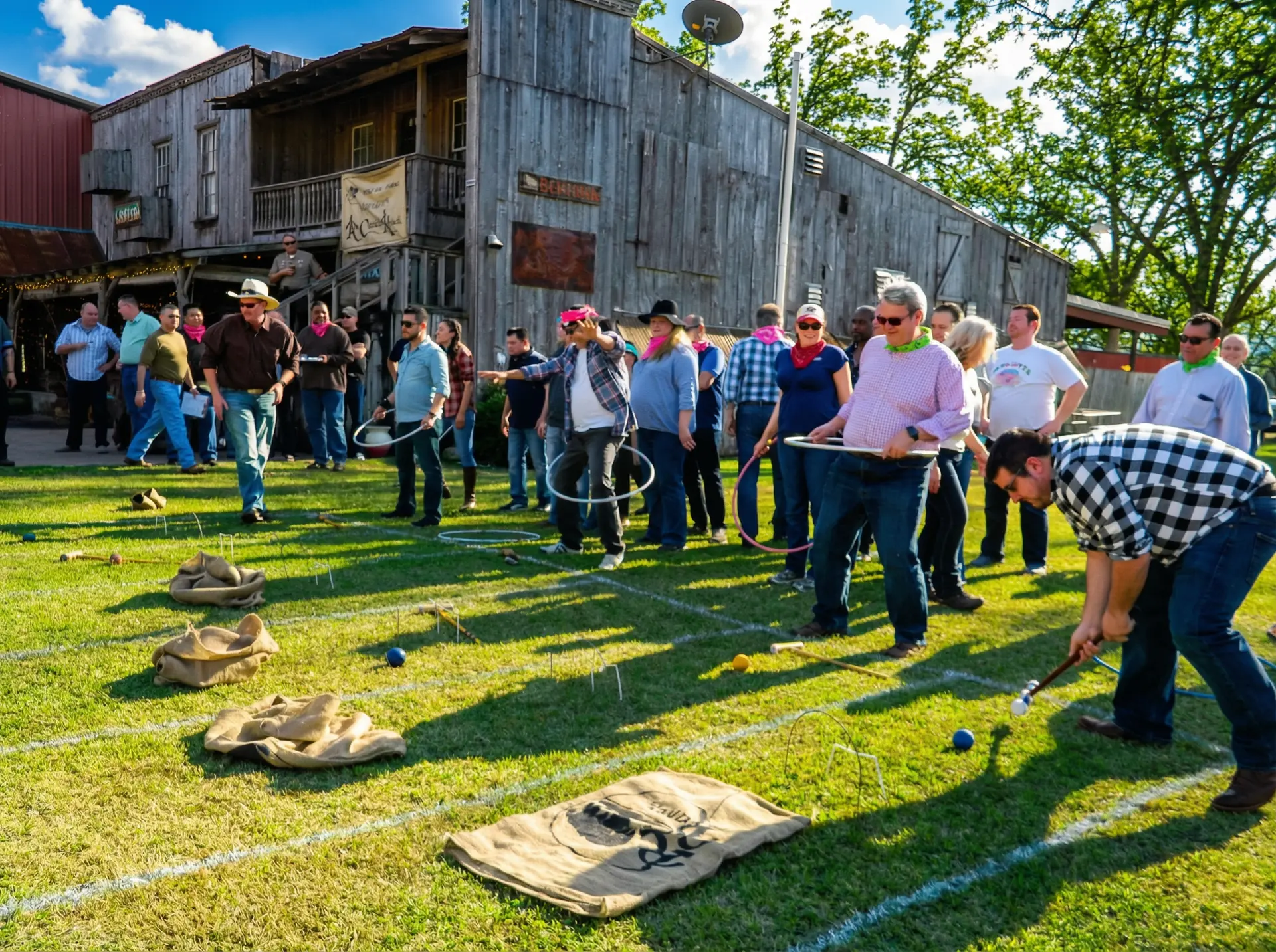 Strategic thinking on the lawn